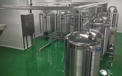 固體飲料及植物單體純化提取中試生產(chǎn)線