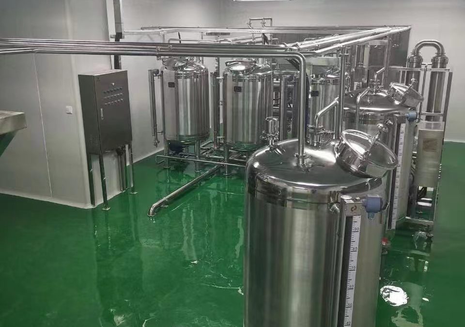固體飲料及植物單體純化提取中試生產(chǎn)線